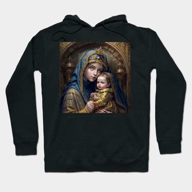 Madonna and Child Hoodie by PSYOP Industries 